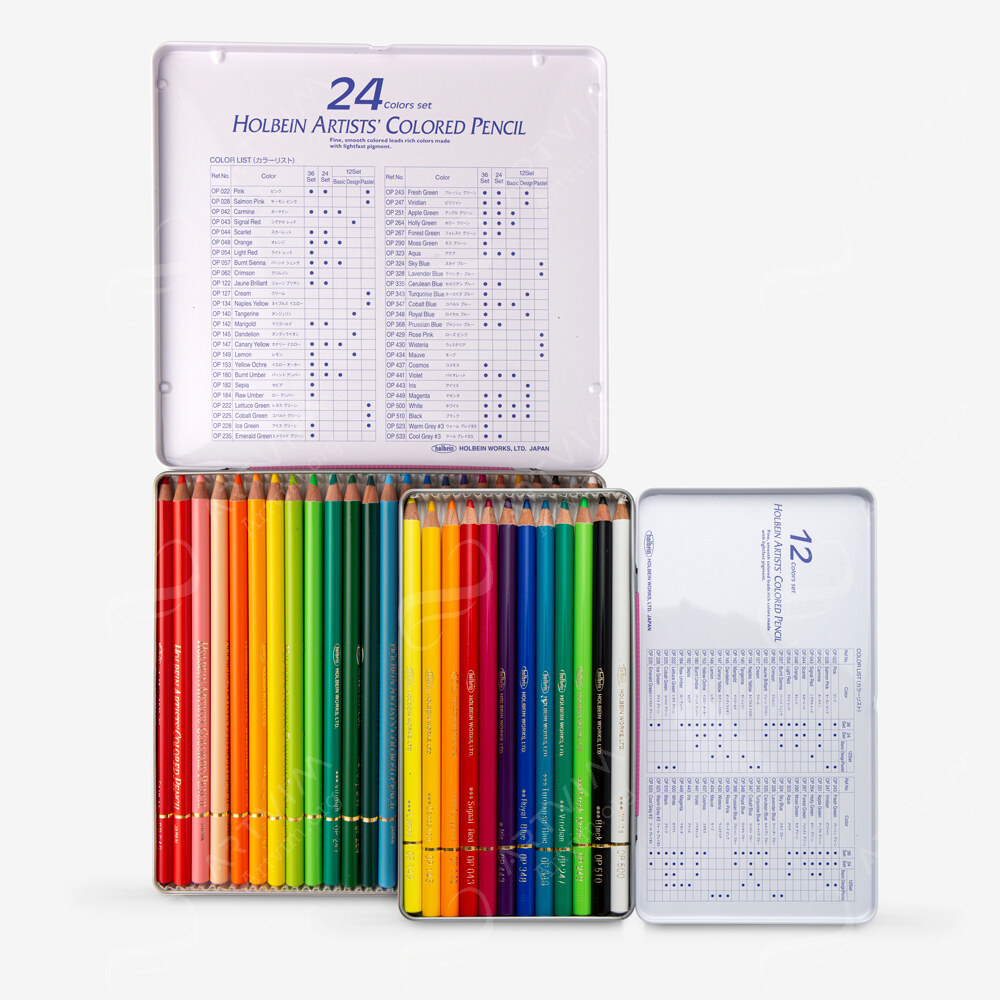 Holbein : Artists' Coloured Pencil Sets