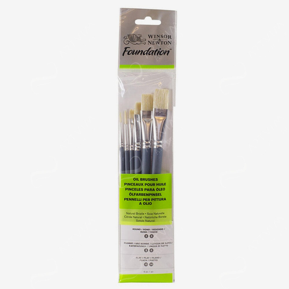 Winsor & Newton : Foundation Oil Brush Sets