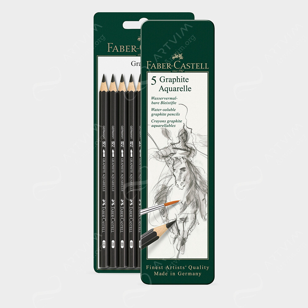 Faber-Castell : Graphite Aquarelle Pencil Sets