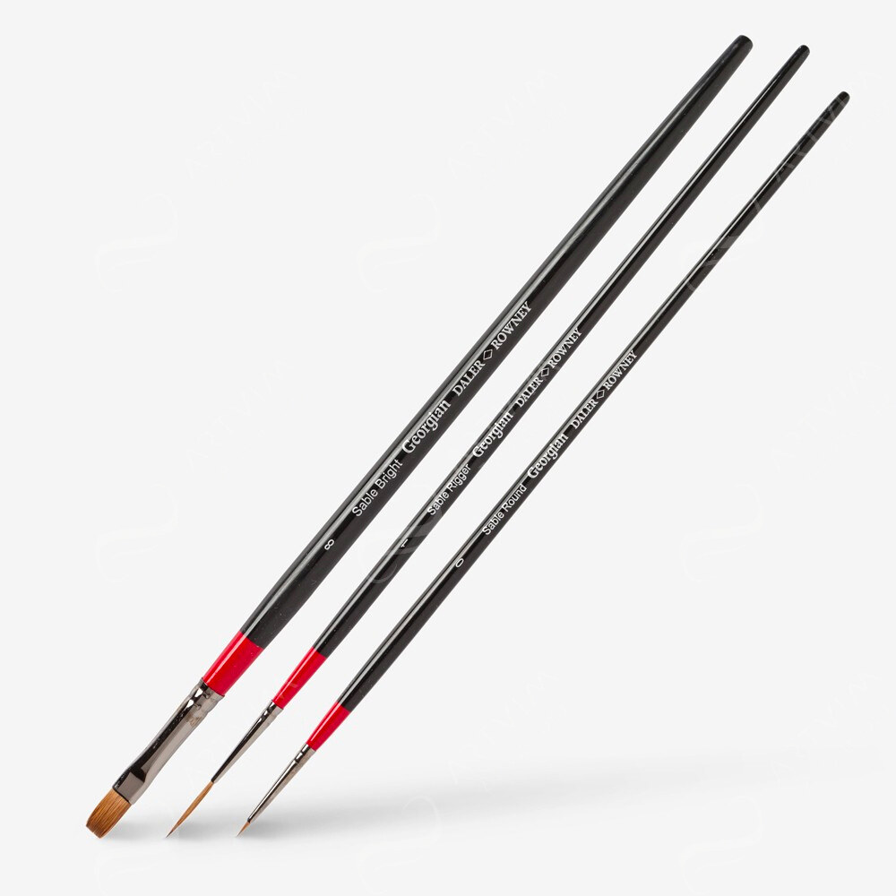 Daler-Rowney : Georgian Oil Brush : Sable/Synthetic Brushes