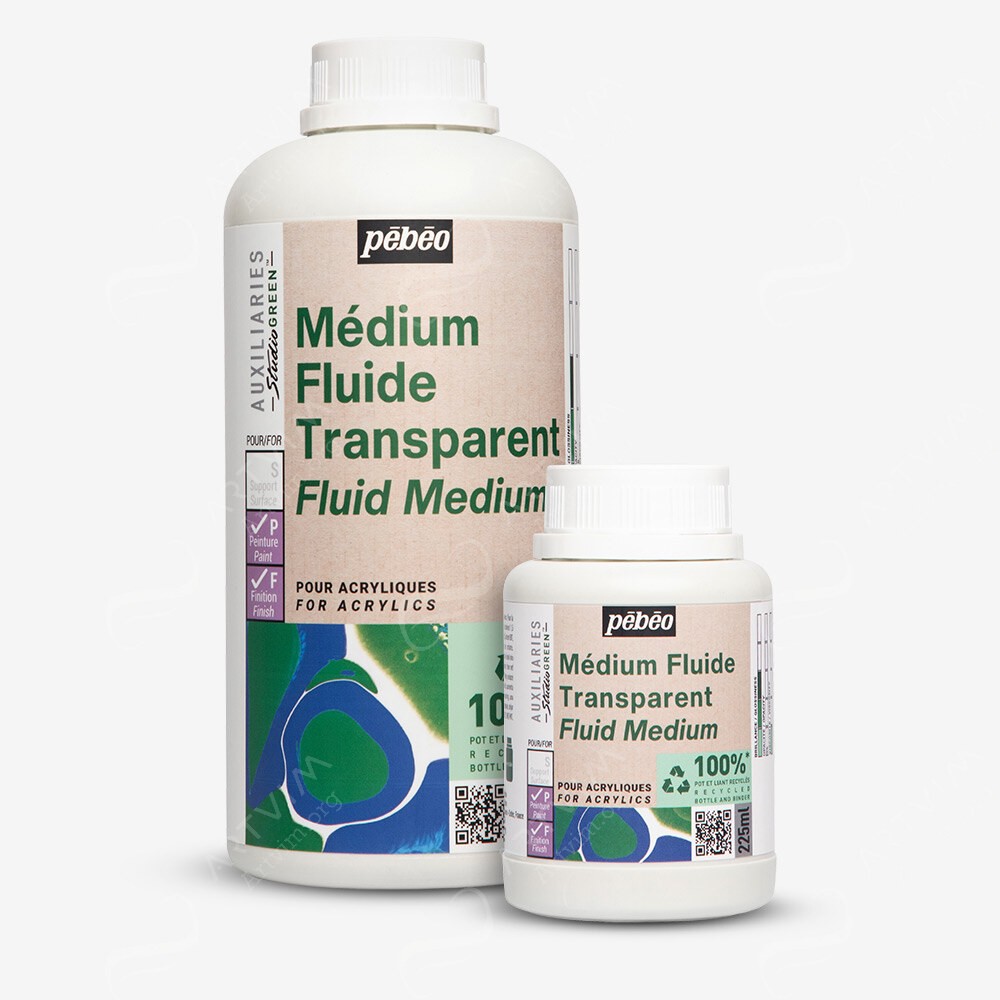 Pebeo : Studio Green : Transparent Fluid Medium