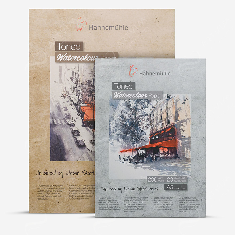 Hahnemuehle : Toned Watercolour Pads