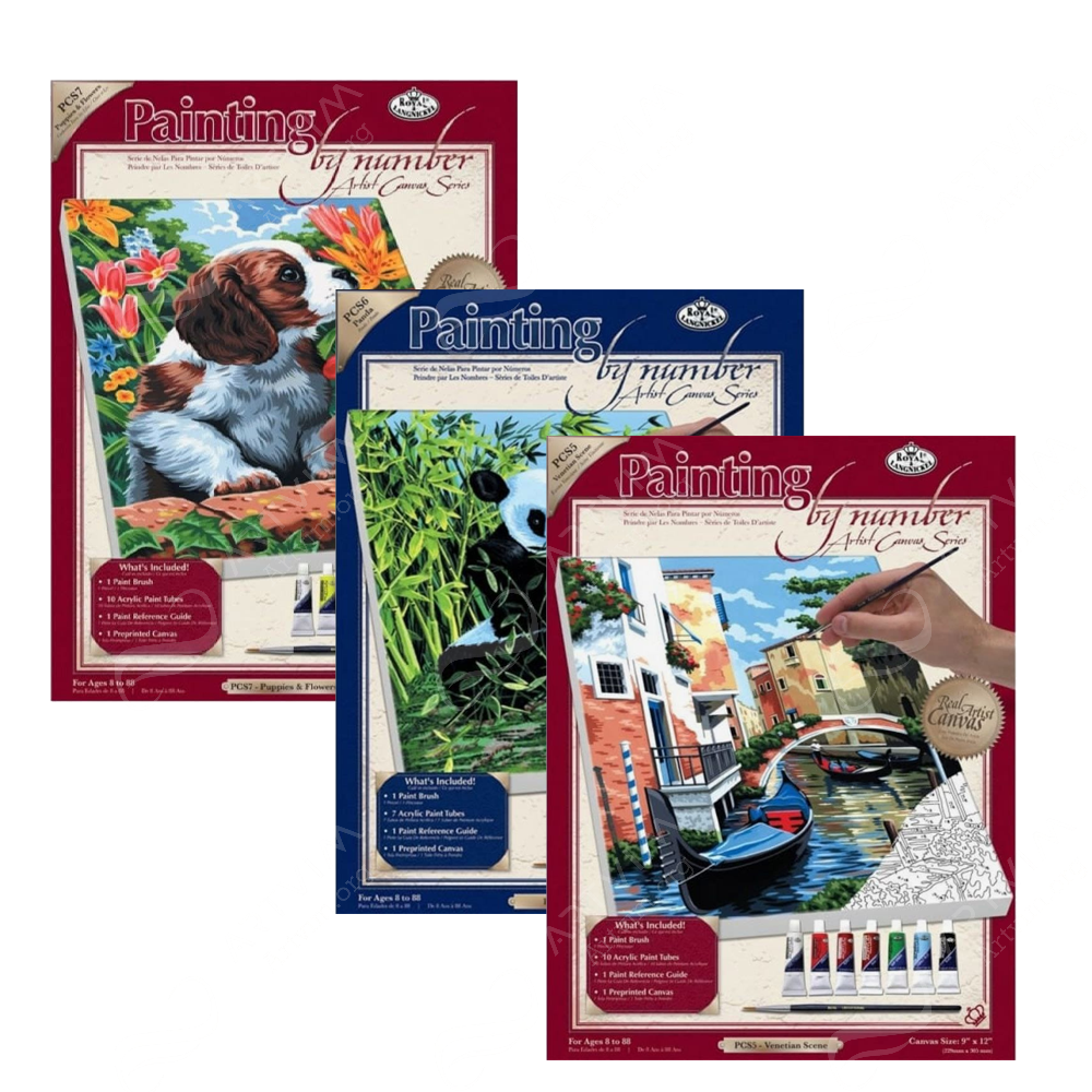 Royal & Langnickel : Painting By Numbers : Canvas