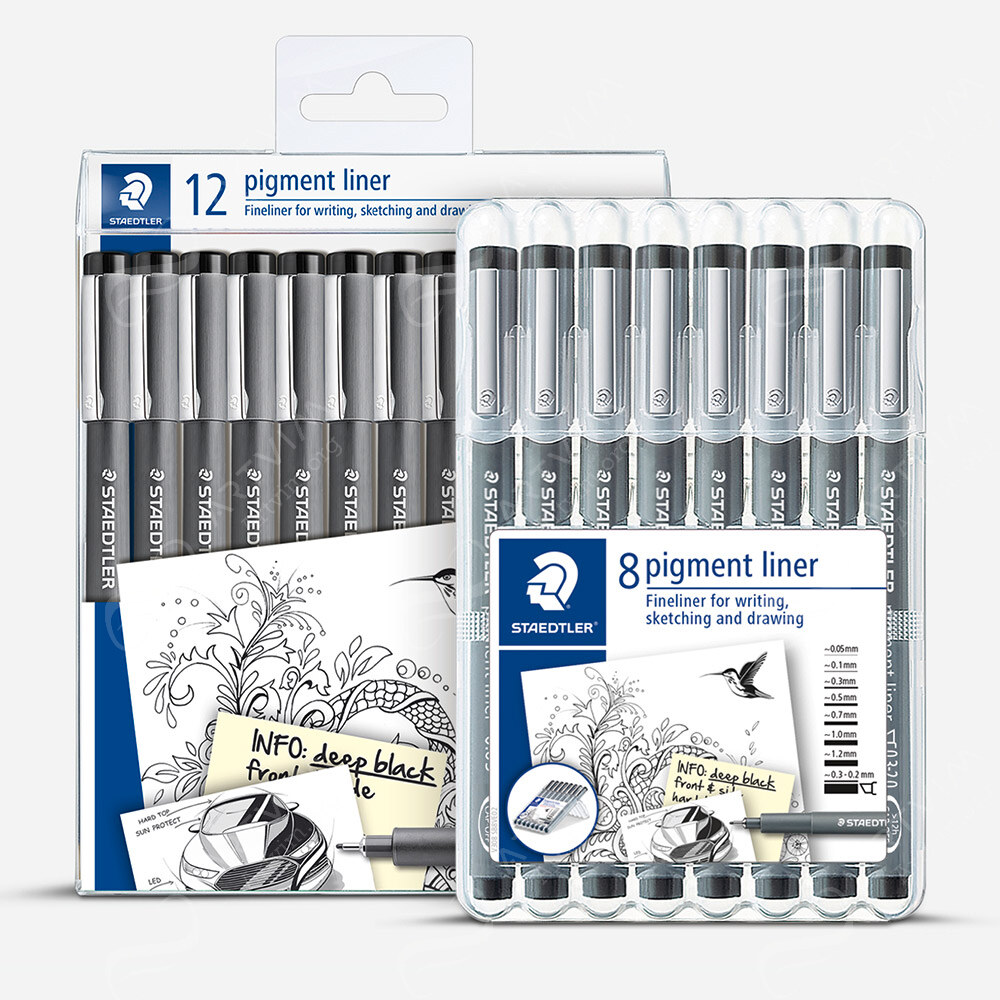 Staedtler : Pigment Liner Pen Sets