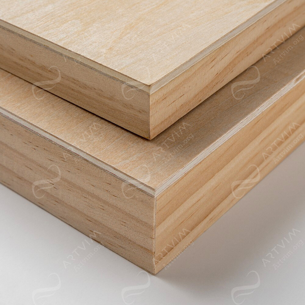 Ampersand : Unprimed Basswood Artist Panels