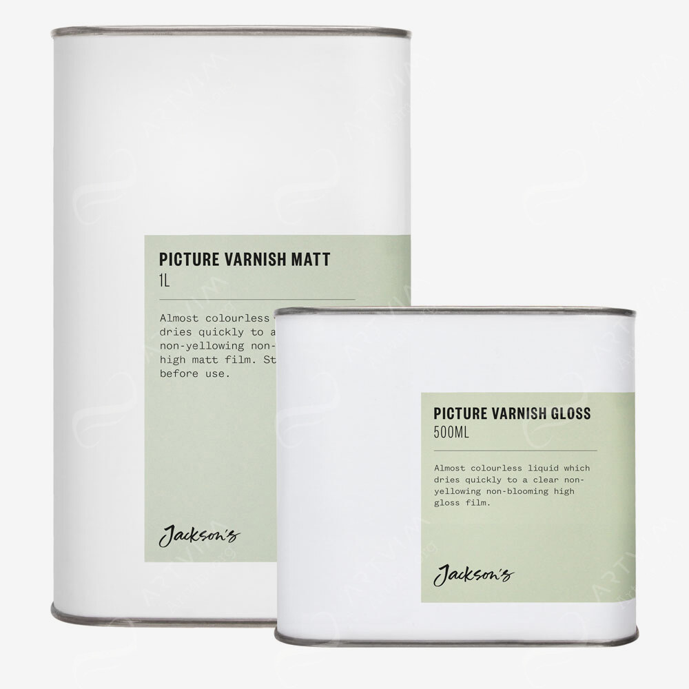 Jackson's : Oil Varnishes : Picture Varnishes