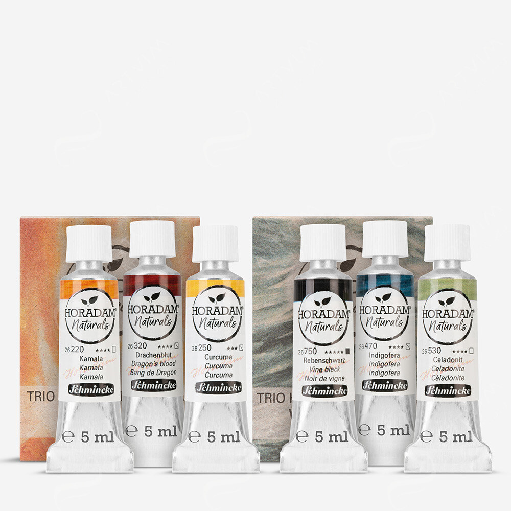 Schmincke : Horadam Watercolour Paint : Naturals (Vegan) Sets