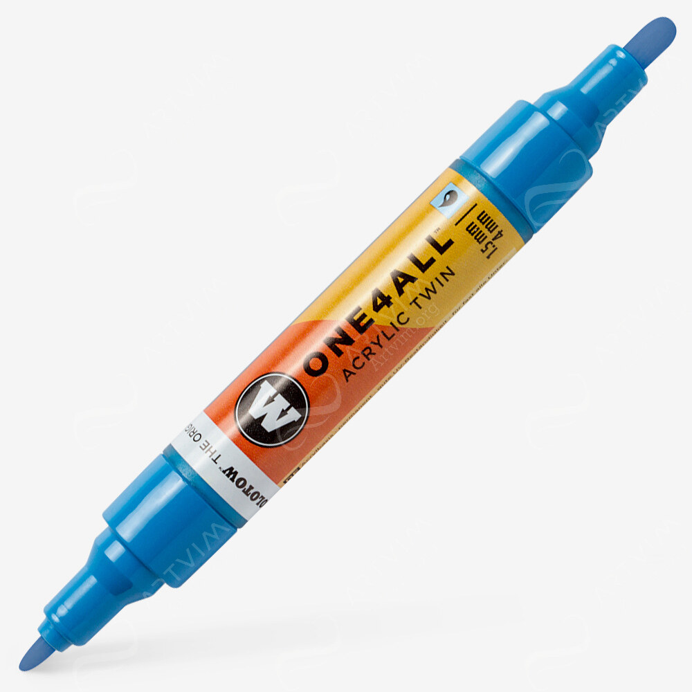 Molotow : One4All : Acrylic Twin Markers : 1.5Mm And 4Mm Nibs