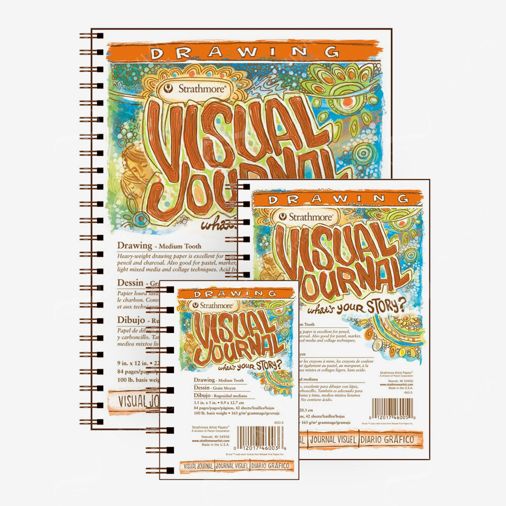 Strathmore : Wire Bound Drawing Paper Visual Journals