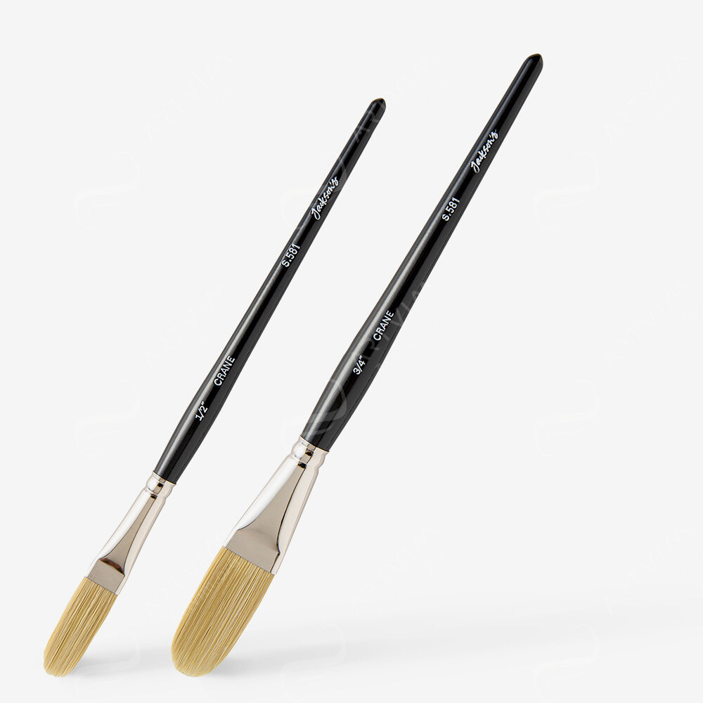 Jackson's : Crane : Synthetic Hog Brushes : Series 581
