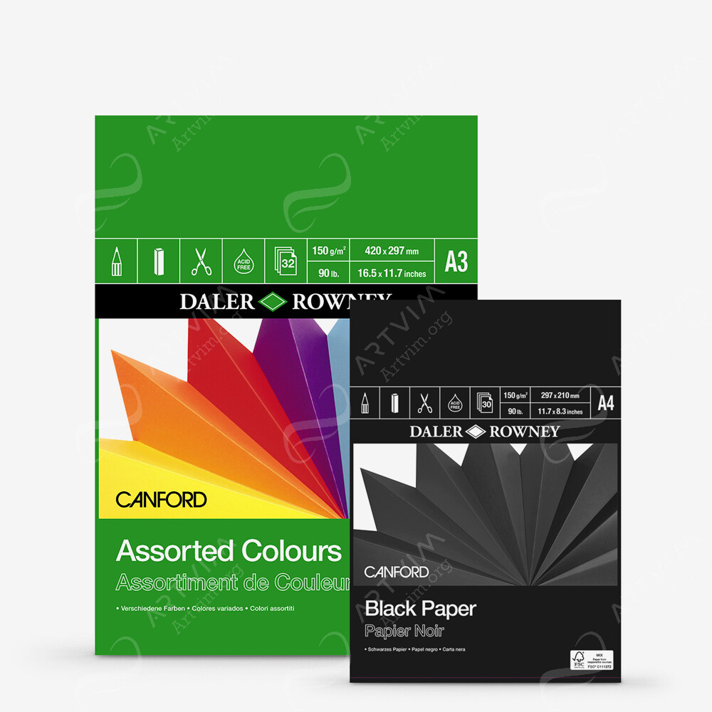 Daler-Rowney : Canford Paper : 150Gsm Gummed Pads
