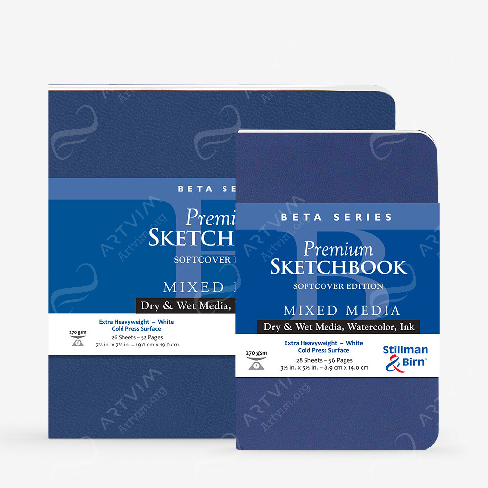 Stillman & Birn : Beta Softcover Sketchbooks : 270Gsm : Cold Press