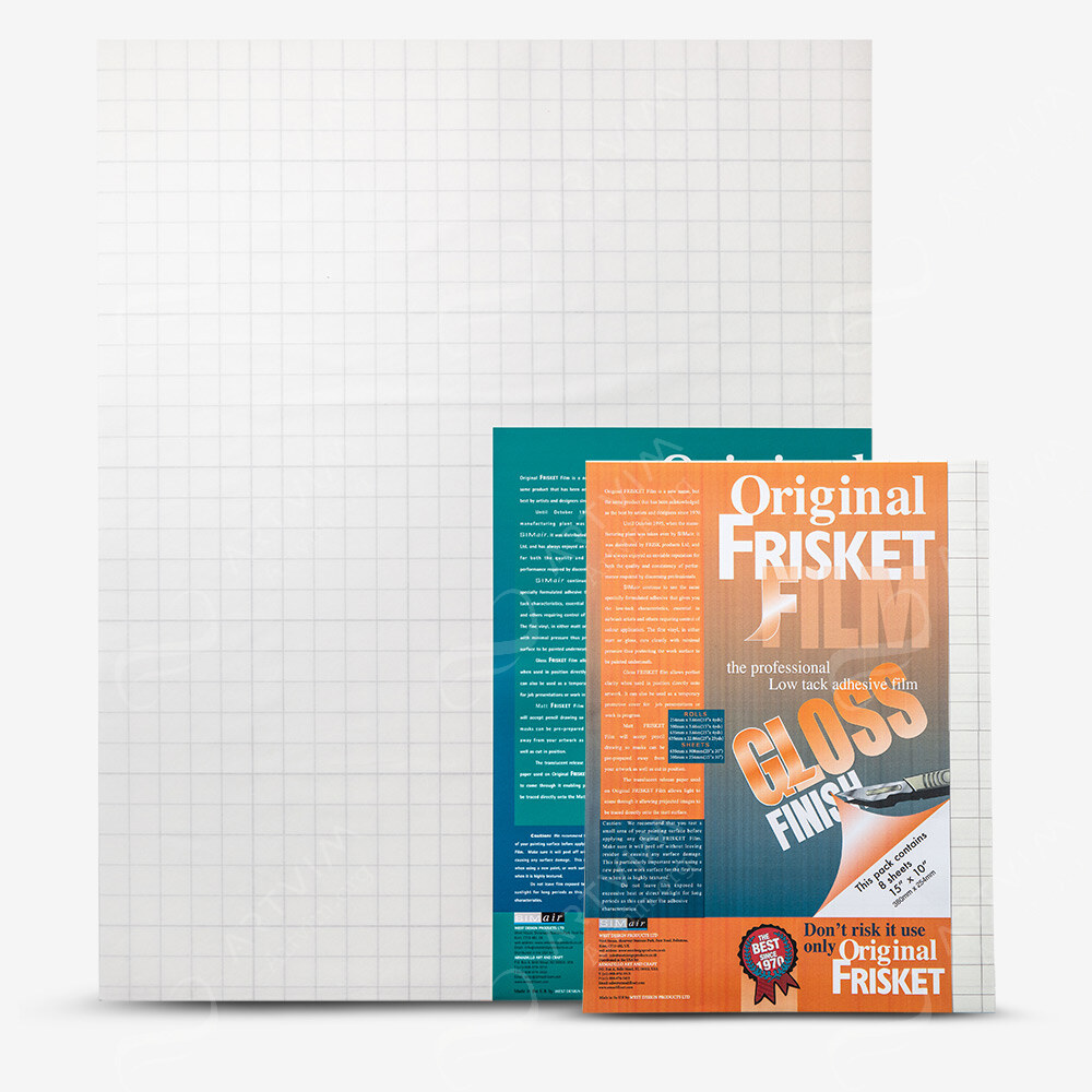 Frisket Film : Masking Films : Sheets