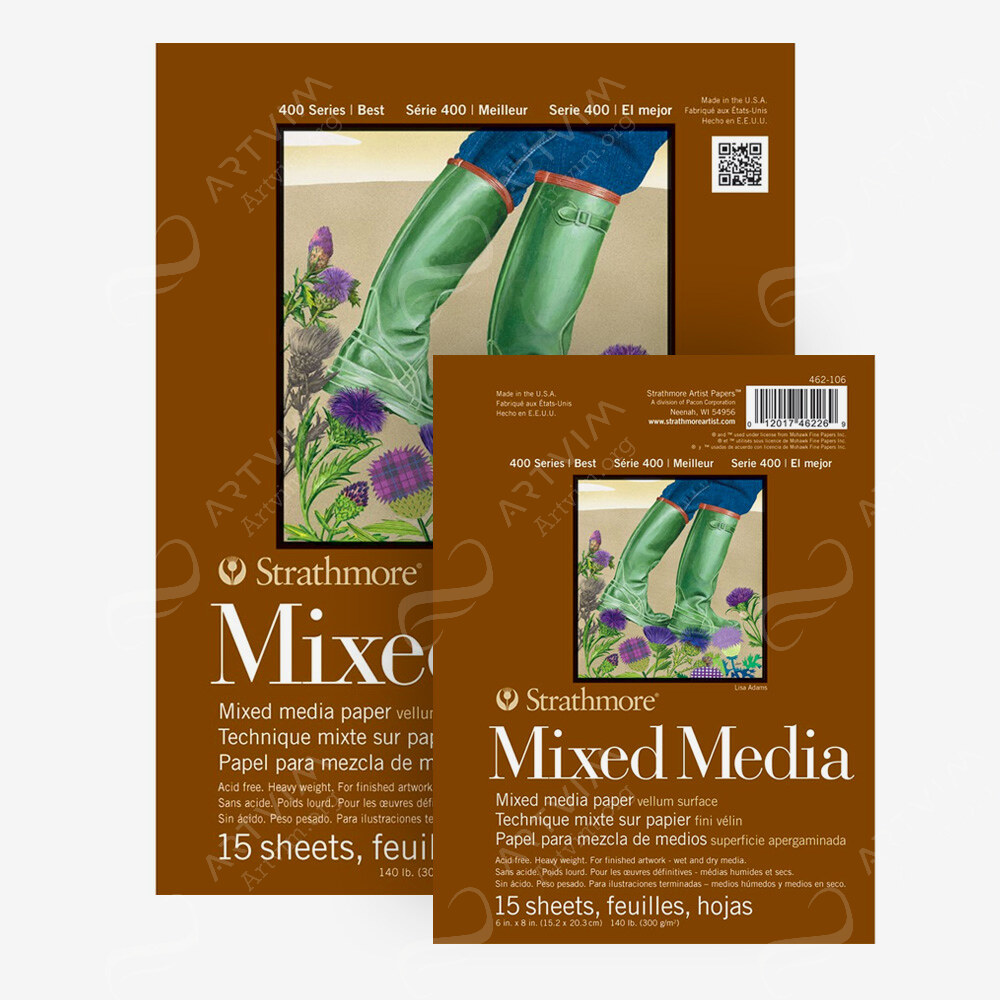 Strathmore : 400 Series : Mixed Media : Pads : Vellum