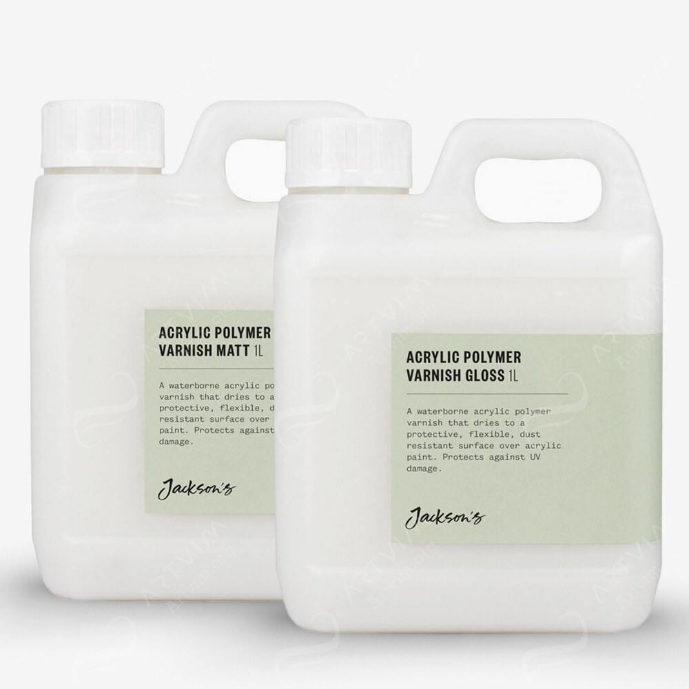 Jackson's : Acrylic Varnishes : Acrylic Polymer Varnishes With Uv Stabilisers