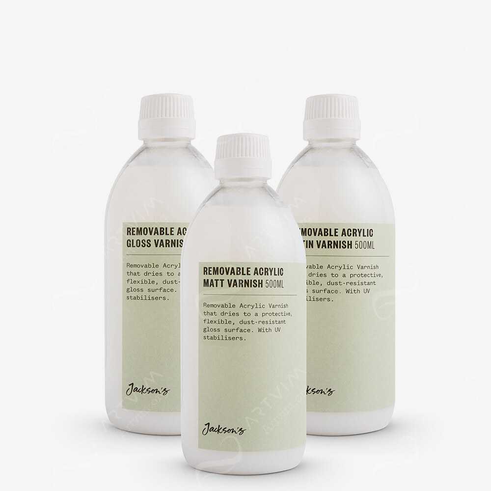 Jackson's : Removable Acrylic Varnish : 500Ml