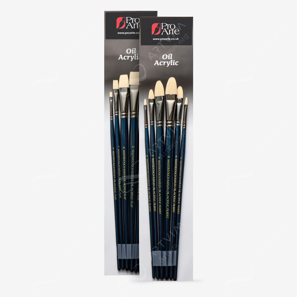 Pro Arte : Mastertouch : Reflex : Oil & Acrylic Brush Sets