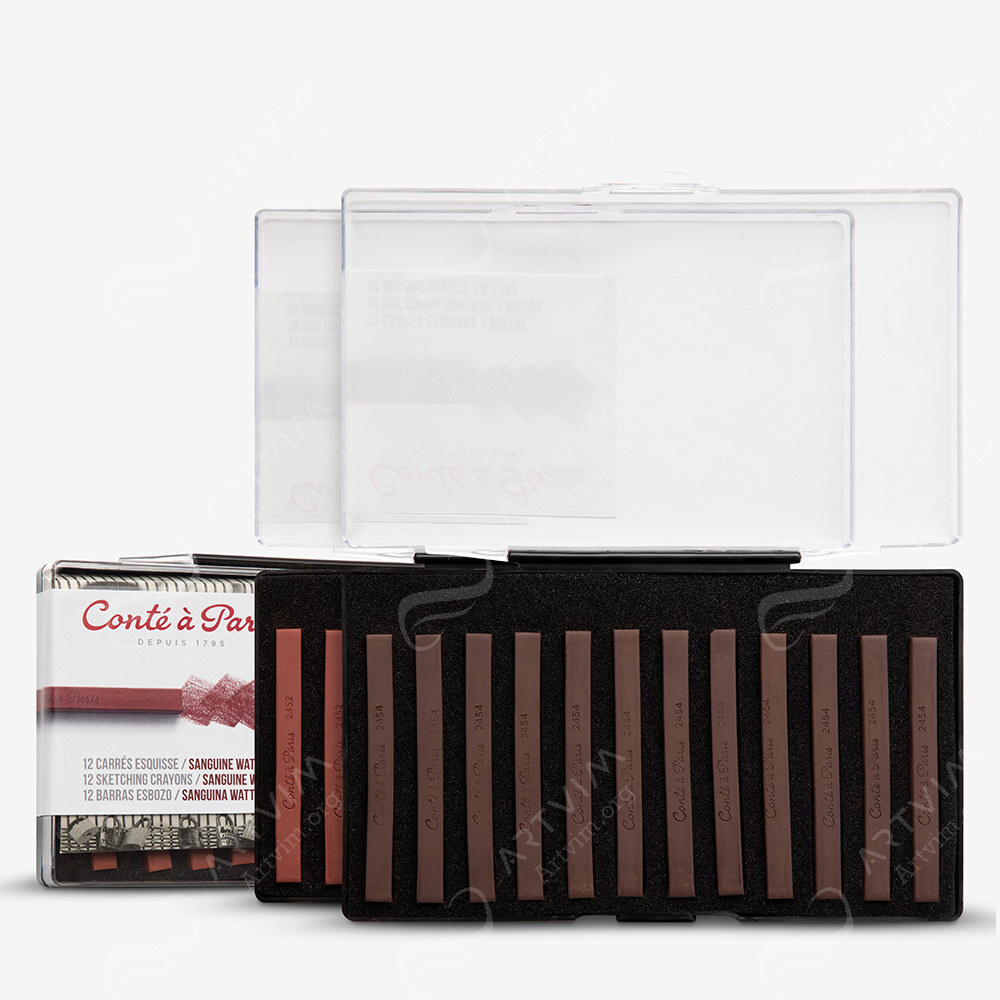 Conte A Paris : Carres : Sketching Crayons
