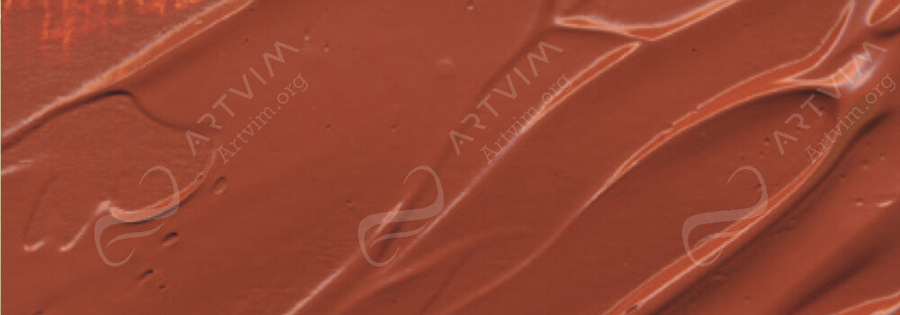 ACRYLICOS VALLEJO : STUDIO ACRYLIC PAINT ORANGE IRON OXIDE