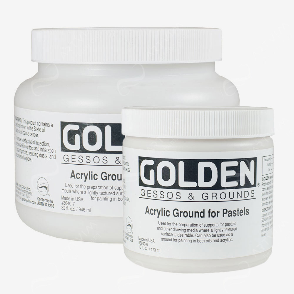 Golden : Acrylic Ground For Pastel