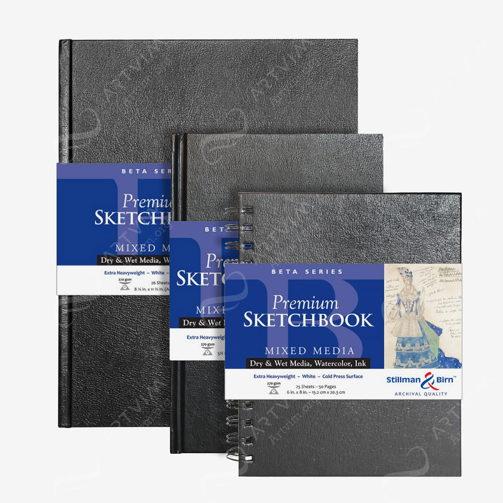 Stillman & Birn : Beta Papers : 270 Gsm Natural White Cold Pressed