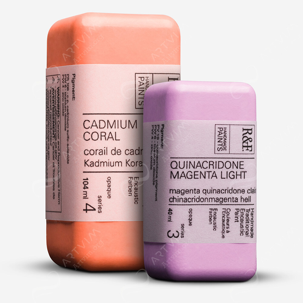 R&F : Encaustic Wax Cakes