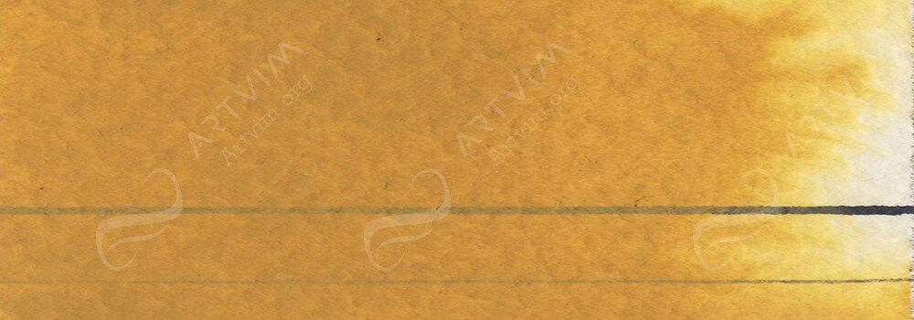 GOLDEN : QOR WATERCOLOUR PAINT YELLOW OCHRE NATURAL