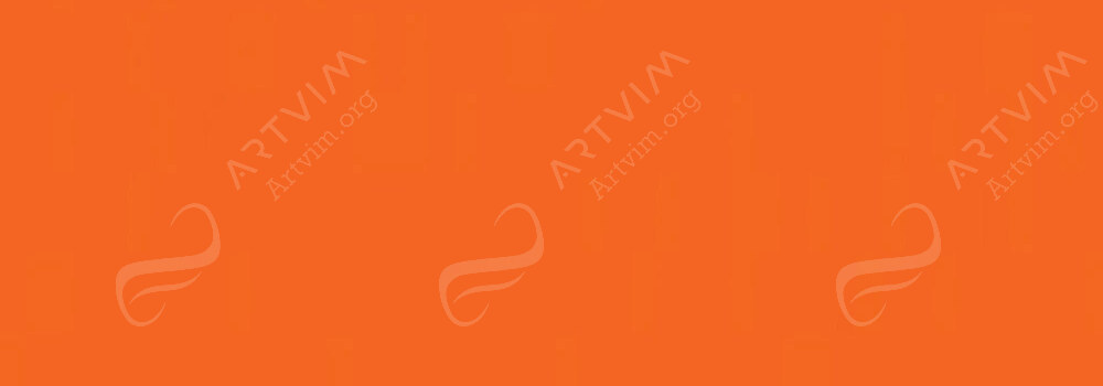 JACQUARD : IDYE ORANGE (POLYESTER FIBRE)