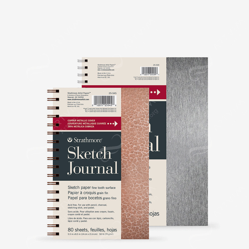 Strathmore : 200 Series : Metallic Sketch Journal : 74Gsm : 80 Sheets