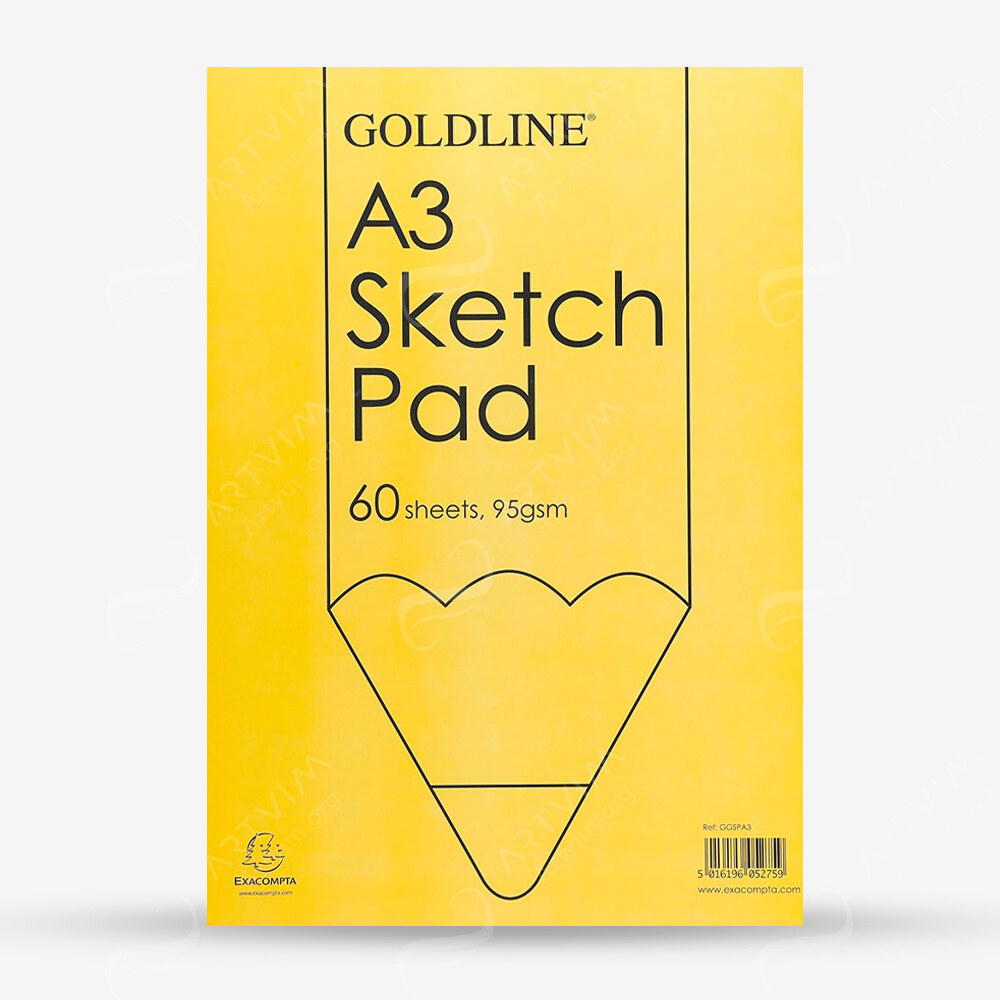 Goldline : Glued Sketch Pads : 95 Gsm