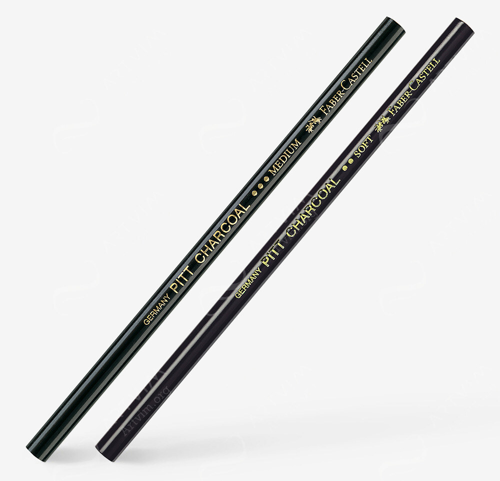Faber-Castell : Pitt : Black Charcoal Pencils