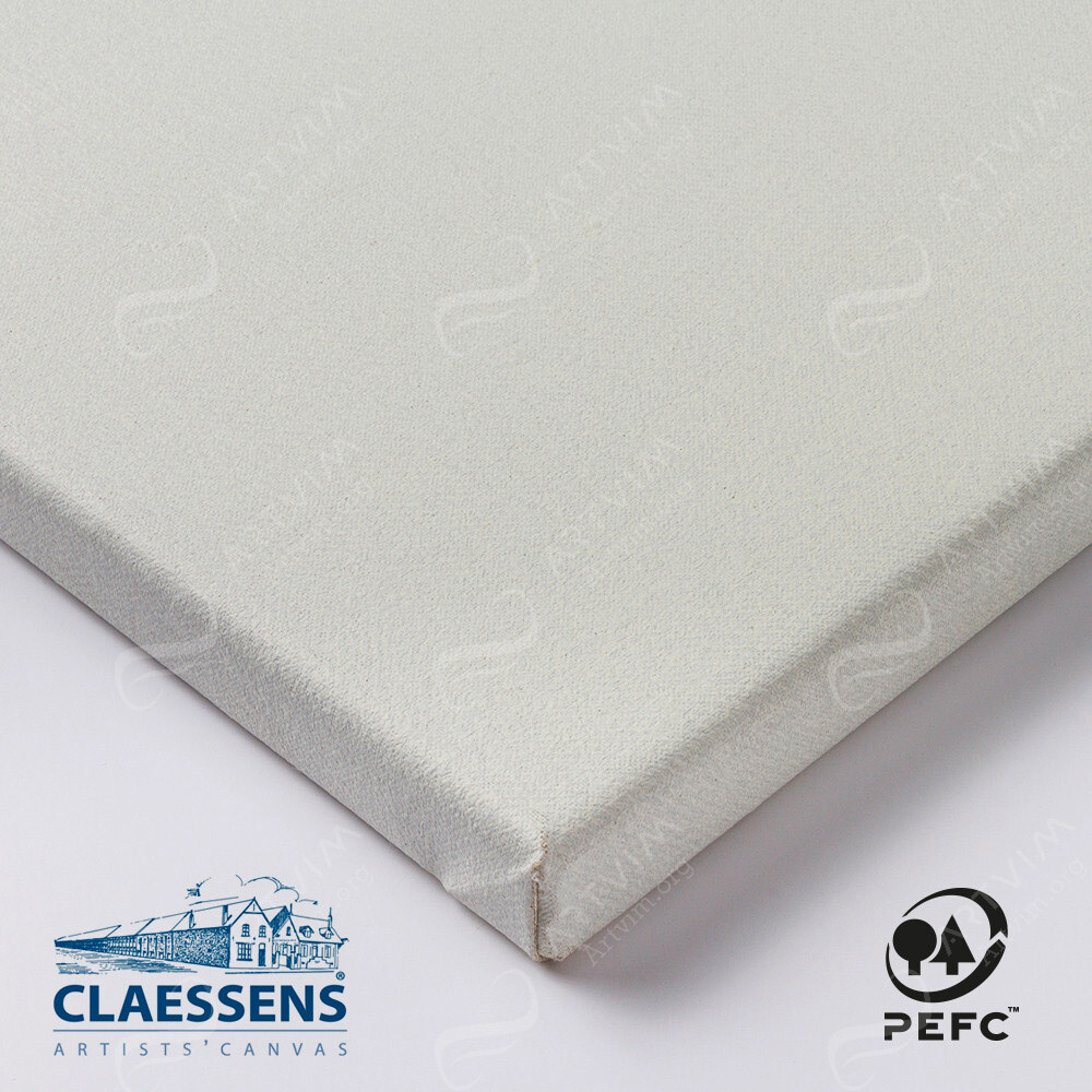 Jackson's : Museum Wooden Stretched Canvas : Claessens 13 Very Fine Linen : 325Gsm : Oil Primed