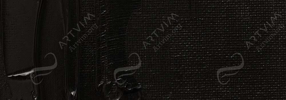 ART SPECTRUM : ARTISTS' OIL PAINT LAMP BLACK