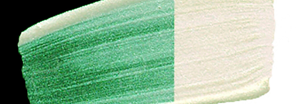 GOLDEN : FLUID ACRYLIC PAINT INTERFERENCE GREEN (FINE)