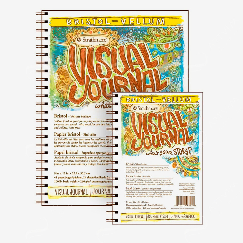 Strathmore : Visual Journals : Bristol Paper : Wire Bound