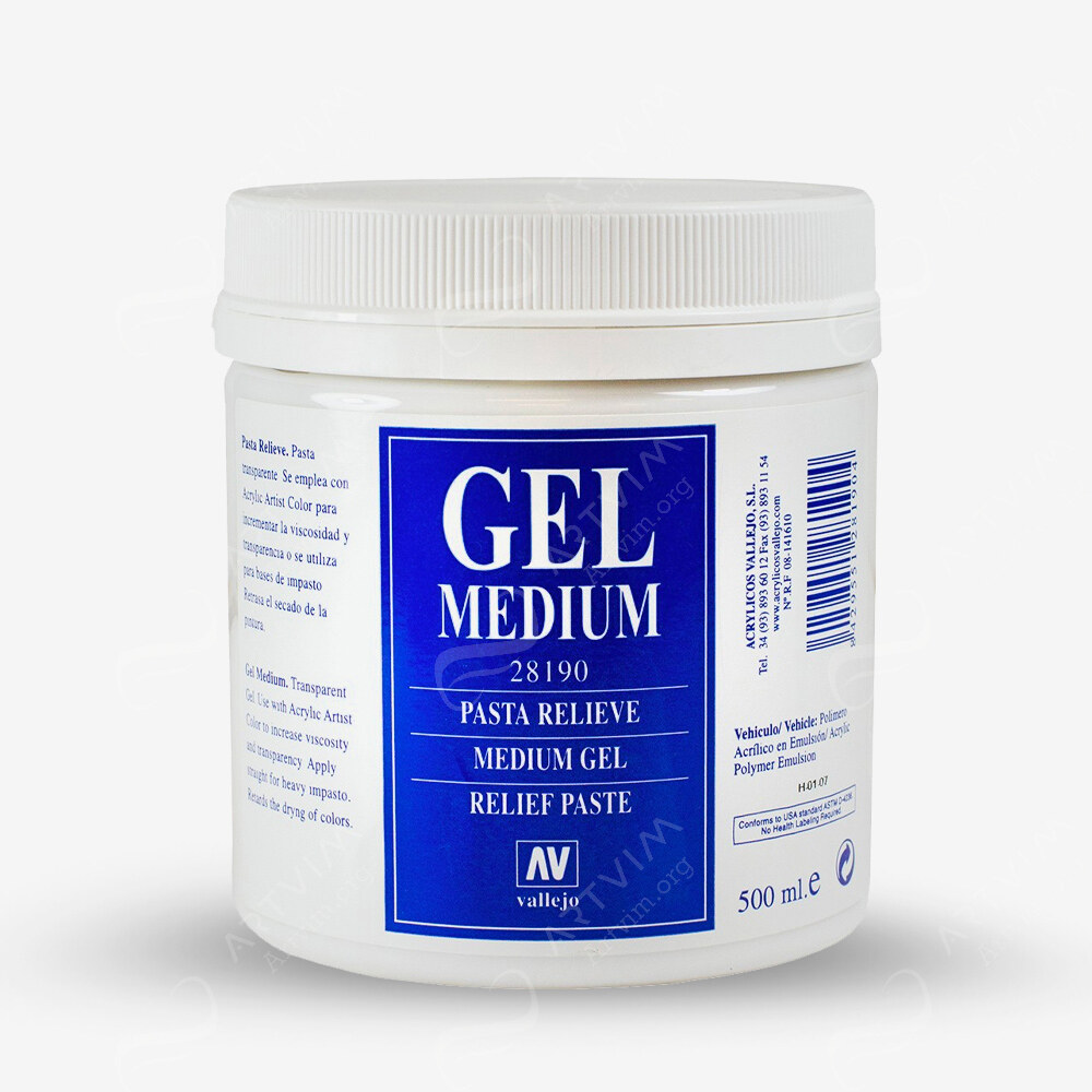 Acrylicos Vallejo : Acrylic Gel Medium