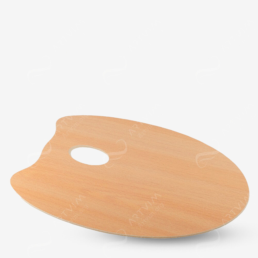 Mabef : Oval Wooden Palettes (3.7 Mm Thick)