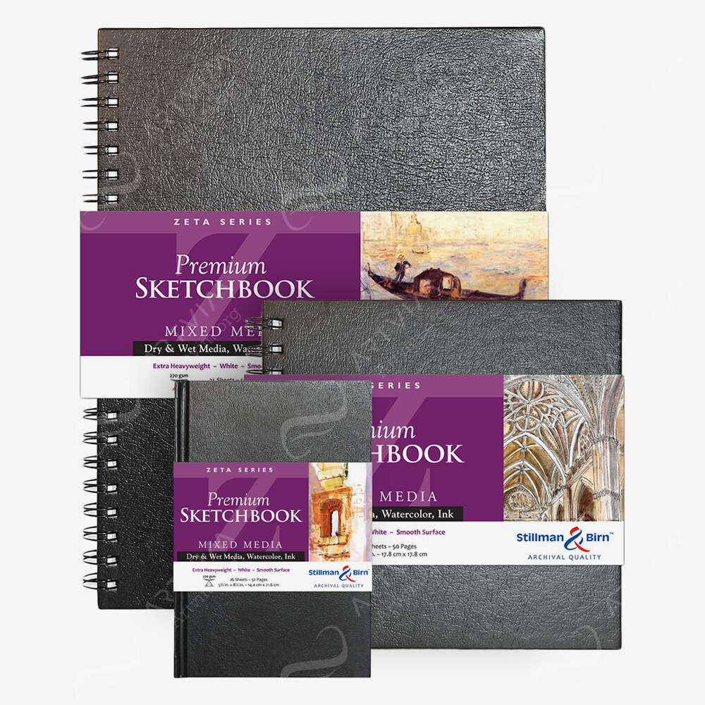 Stillman & Birn : Zeta Papers : 270 Gsm Natural White Smooth