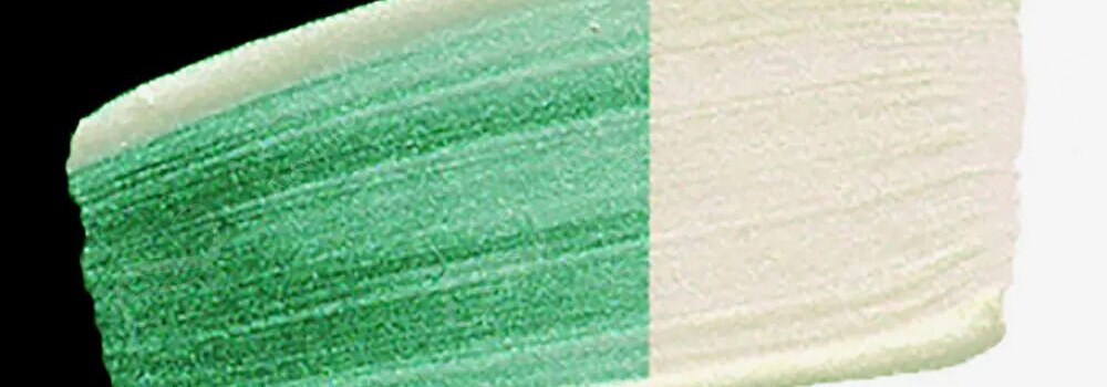 GOLDEN : HEAVY BODY ACRYLIC PAINT INTERFERENCE GREEN (FINE)