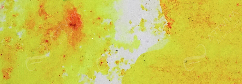 BRUSHO : CRYSTAL COLOURS POWDER PAINT SUNBURST LEMON