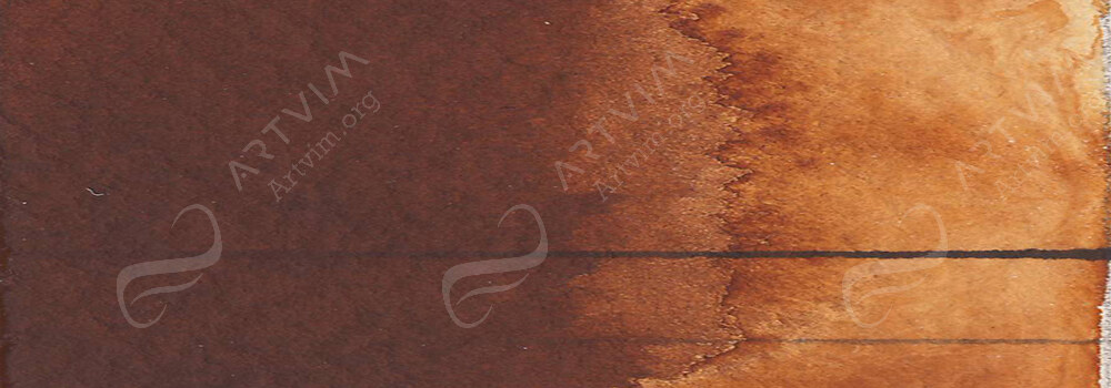 GOLDEN : QOR WATERCOLOUR PAINT BURNT SIENNA