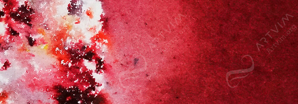 BRUSHO : CRYSTAL COLOURS POWDER PAINT CRIMSON