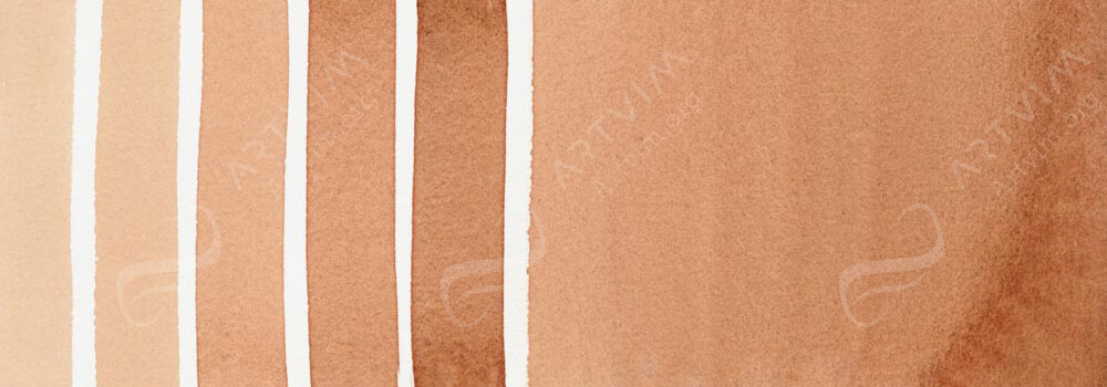 DANIEL SMITH : EXTRA FINE WATERCOLOUR PAINT BURNT SIENNA LIGHT