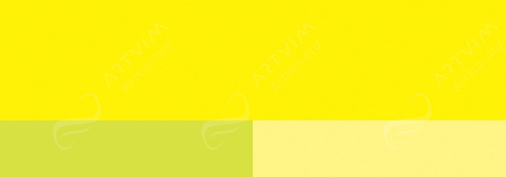 LEFRANC BOURGEOIS : FLASHE VINYL EMULSION PAINT LEMON YELLOW