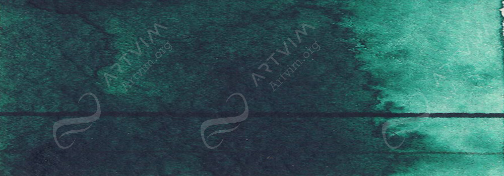 GOLDEN : QOR WATERCOLOUR PAINT PHTHALO GREEN BLUE SHADE