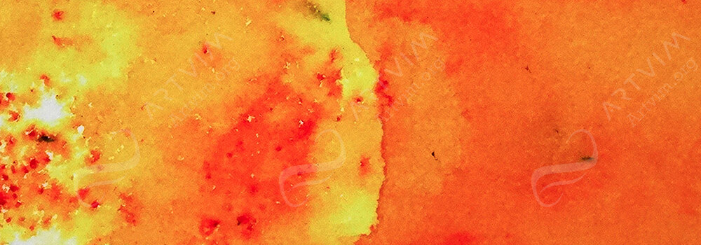 BRUSHO : CRYSTAL COLOURS POWDER PAINT GAMBOGE