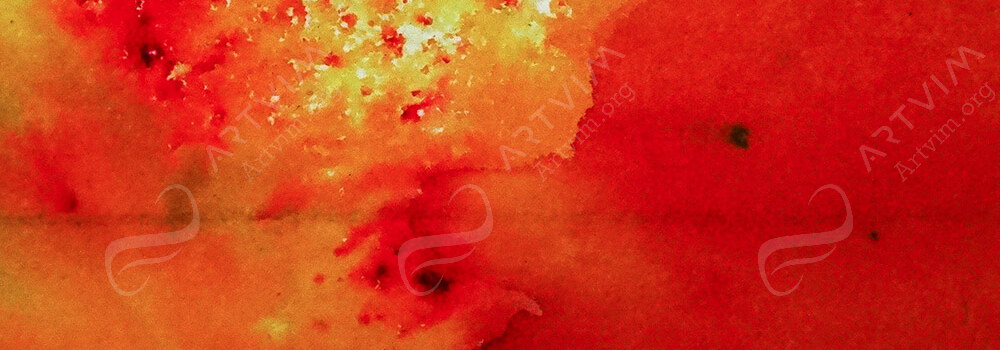 BRUSHO : CRYSTAL COLOURS POWDER PAINT ORANGE