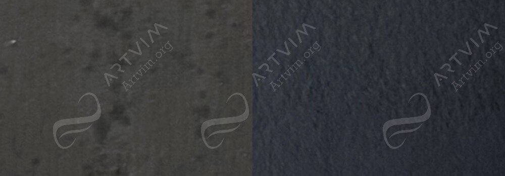 DANIEL SMITH : EXTRA FINE GOUACHE JANE'S BLACK (BLUE/ORANGE)