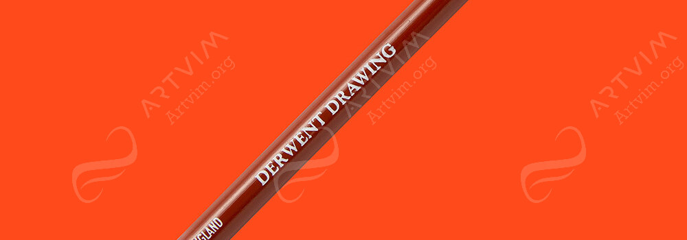 DERWENT : DRAWING PENCILS MARS ORANGE