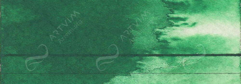 GOLDEN : QOR WATERCOLOUR PAINT PERMANENT GREEN LIGHT